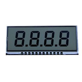 মেটাল পিন LCD ডিজিটাল প্রদর্শন / এইচটিএন ইতিবাচক ট্রান্সফেক্টিভ সেগমেন্ট LCD প্রদর্শন